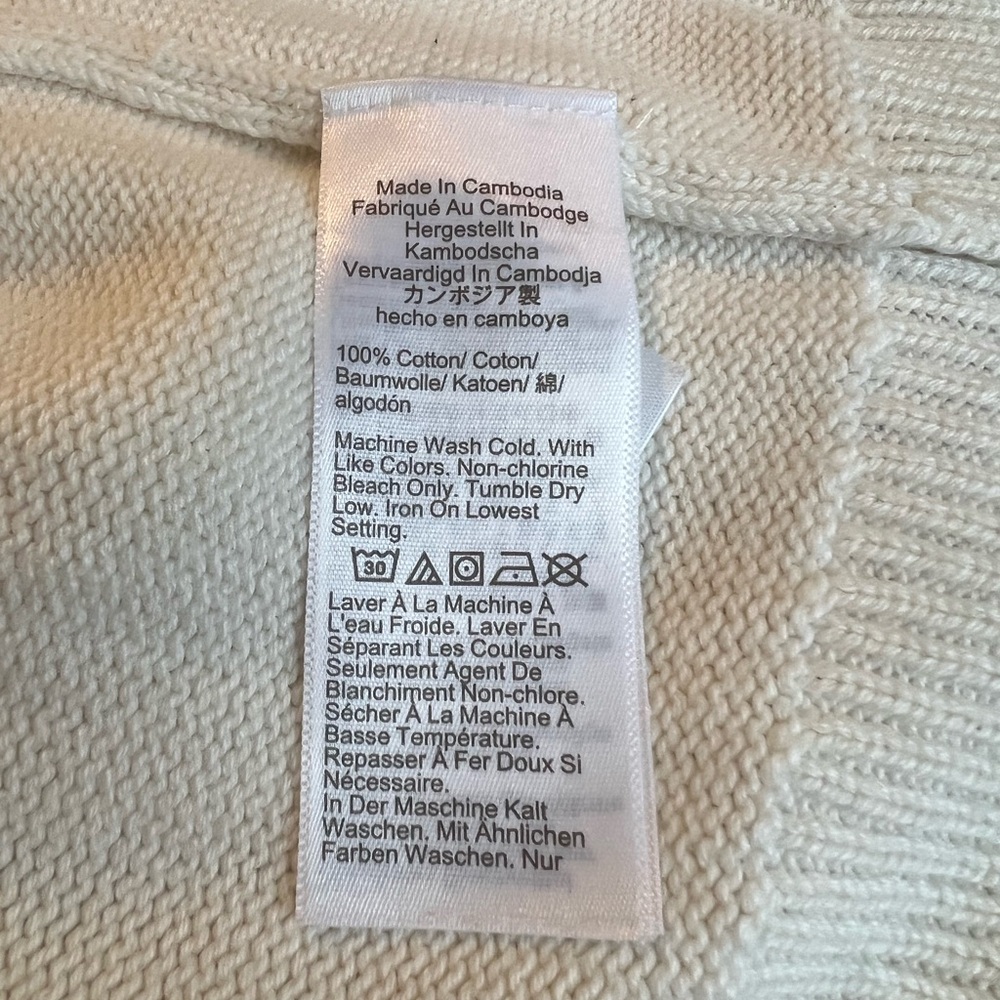 J. Crew Women Fair Isle‎ Snowflake Crewneck Cotton Sweater Ski Lodge Apres Knit - Picture 3 of 4